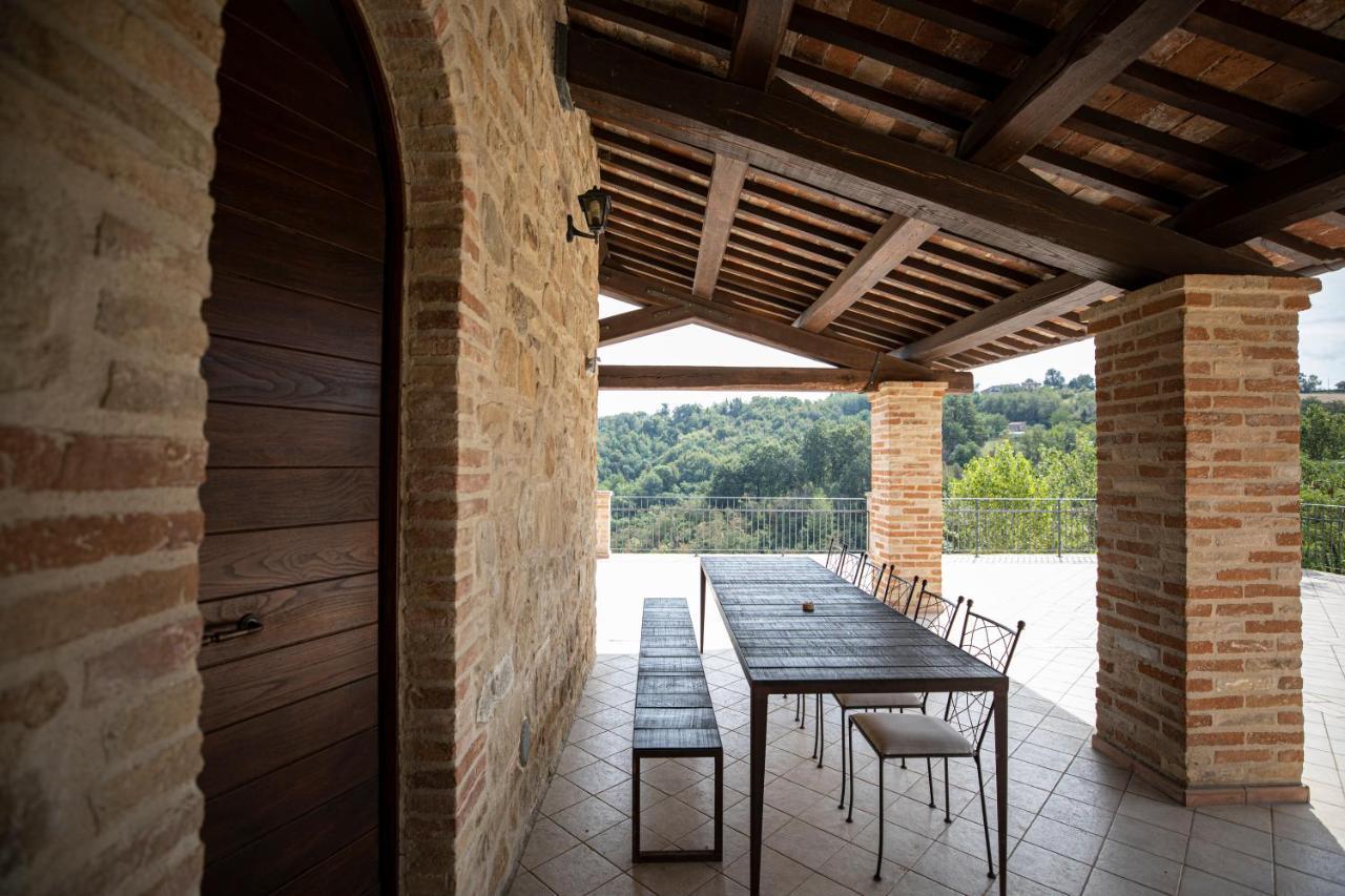 Villa Ermelinda - Piscina Privata E Jacuzzi Castelraimondo Luaran gambar